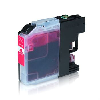 Set consisting of Ink cartridge (alternative) compatible with Brother LC121BK black, LC121C cyan, LC121M magenta, LC121Y yellow - Save 6%