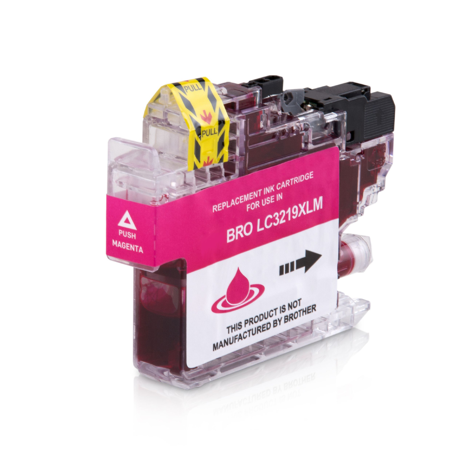 Set consisting of Ink cartridge (alternative) compatible with BROTHER LC3219XLBK black, LC3219XLC cyan, LC3219XLM magenta, LC3219XLY yellow - Save 6%