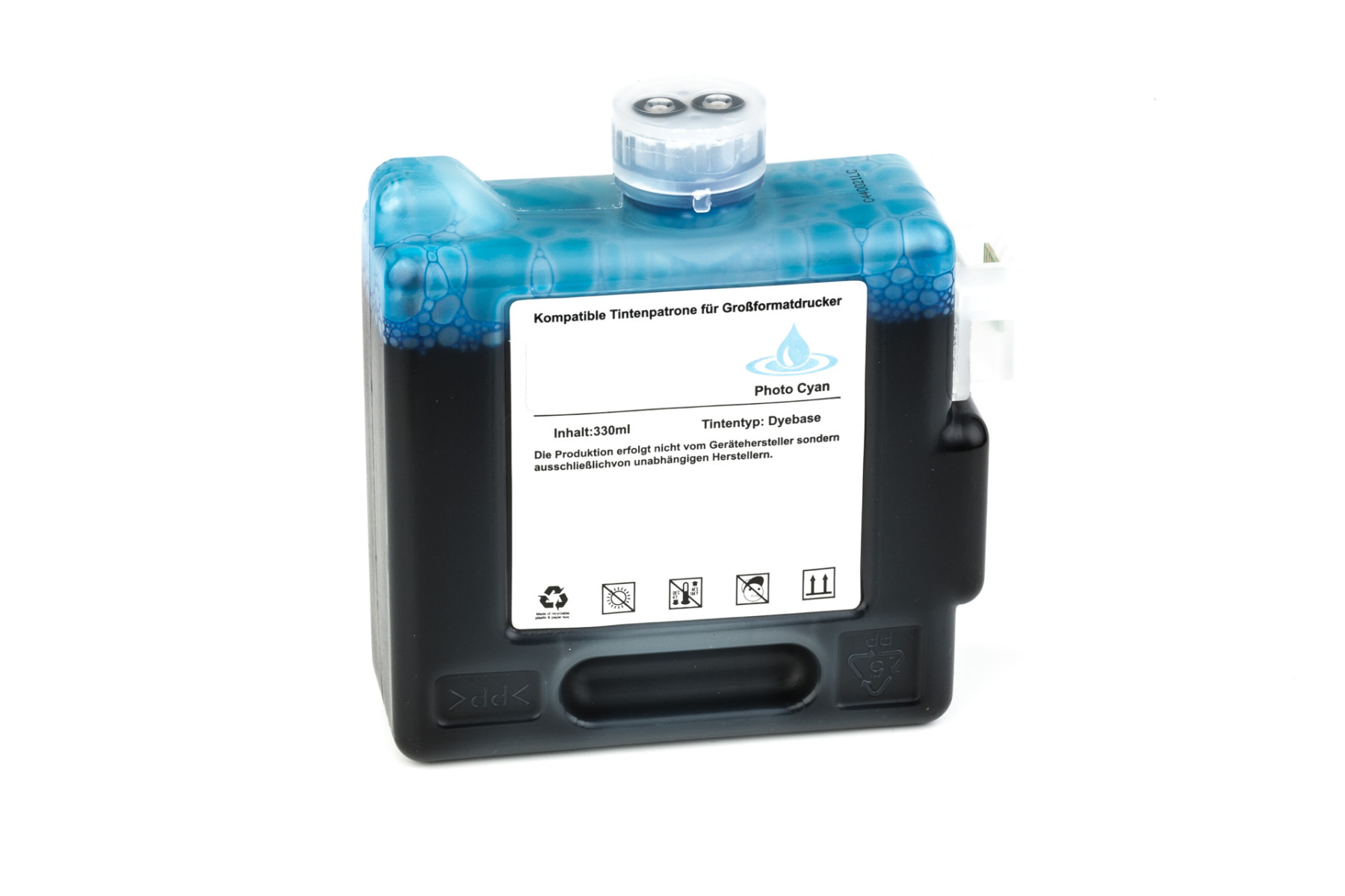 Set consisting of Ink cartridge (alternative) compatible with Canon - 8371A001/8371 A 001 - BCI1421PC/BCI-1421 PC - BJ-W 8200 P Photo cyan, 8372A001/8372 A 001 - BCI1421PM/BCI-1421 PM - BJ-W 8200 P Photo magenta - Save 6%