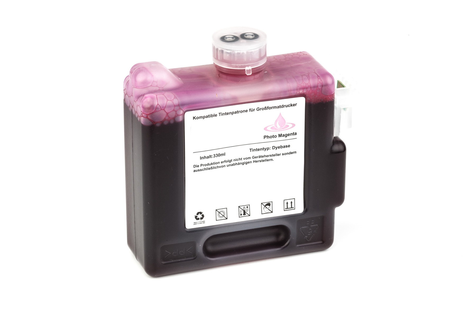 Set consisting of Ink cartridge (alternative) compatible with Canon - 8371A001/8371 A 001 - BCI1421PC/BCI-1421 PC - BJ-W 8200 P Photo cyan, 8372A001/8372 A 001 - BCI1421PM/BCI-1421 PM - BJ-W 8200 P Photo magenta - Save 6%
