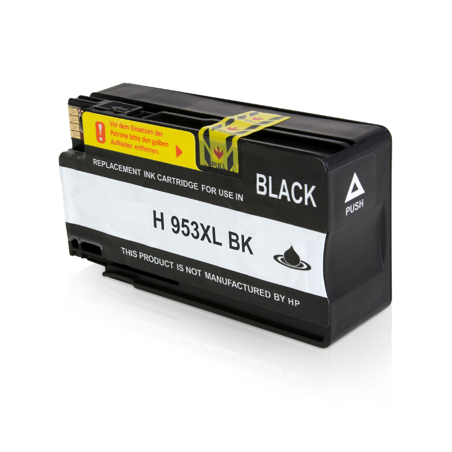 Set consisting of Ink cartridge (alternative) compatible with HP L0S70AE black, F6U16AE cyan, F6U17AE magenta, F6U18AE yellow - Save 6%