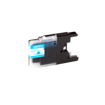 Ink cartridge (alternative) compatible with Brother DCP-J 525 W / 725 W / 925 W / MFC-J 6510 DW / 6710 DW / 6910 DW // LC-1240 C / LC1240 cyan