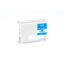 Ink cartridge (alternative) compatible with Brother  LC 970  LC 1000  cyan