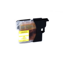 Ink cartridge (alternative) compatible with Brother DCP-J 125/315 W/515 W/MFC-J 220/265 W/410/415 W/615 W LC985Y yellow