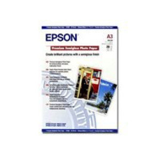EPSON Premium semi gloss Foto Papier inkjet 251g/m2 A3 20 Blatt 1er-Pack