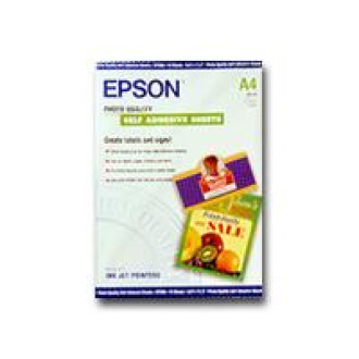 EPSON S041106 Self-adhesive Foto Papier inkjet 167g/m2 A4 10 Blatt 1er-Pack