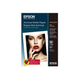 EPSON Matte archival Papier inkjet 192g/m2 A3+ 50 Blatt 1er-Pack
