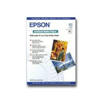 EPSON Matte archival Papier inkjet 192g/m2 A3 50 Blatt 1er-Pack