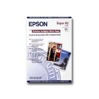 EPSON Premium semi gloss Foto Papier inkjet 250g/m2 A3+ 20 Blatt 1er-Pack
