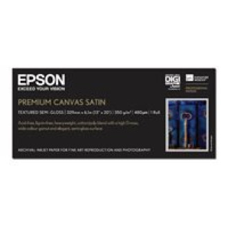 EPSON Premier art water resistant canvas inkjet 350g/m2 330mm x 6.1m 1 Rolle 1er-Pack