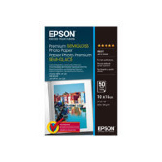 EPSON Premium semi gloss Foto Papier inkjet 251g/m2 100x150mm 50 Blatt Pack