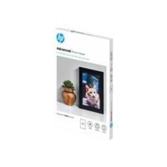 HP original Q8691A Advanced glossy photo paper Ink cartridge 250g/m2 100x150mm 25 sheets 1-pack borderless