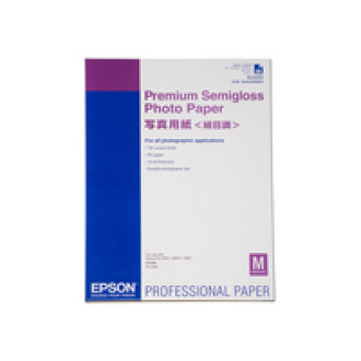 EPSON Premium semi gloss Foto Papier inkjet 250g/m2 A2 25 Blatt 1er-Pack