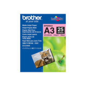 BROTHER BP60MA3 Inkjetpapier matt A3 25BL 145g/qm fuer MFC-6490CW 6890CDW