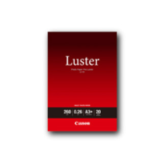 CANON LU-101 260g/m2 A3+ 20 Blatt 1er-Pack luster paper