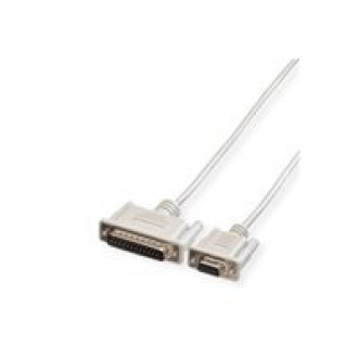 ROLINE Druckerkabel 9pol. BU - 25pol. ST 3m