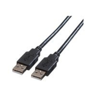 ROLINE USB 2.0 Kabel Typ A-A schwarz 3m