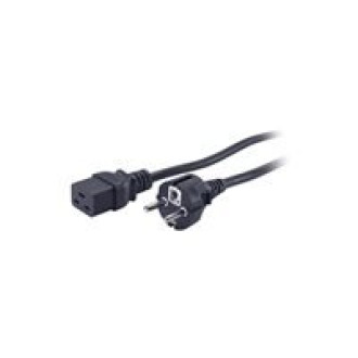 APC Power cable IEC 60320 C19 to power CEE 7/7m AC 230V 2,5m Black