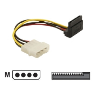 DELOCK Adapter Power SATA HDD 90 Grad O zu 4pin/St