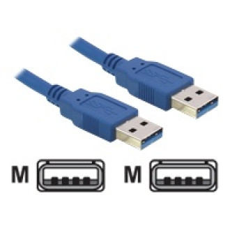 DELOCK Kabel USB 3.0 A-A St/St 2m