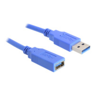 DELOCK Kabel USB 3.0 Verlaengerung, A/A 1m St/Bu