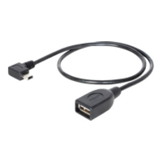 DELOCK Kabel USB mini St 90G gew. > USB-A Bu OTG 50cm