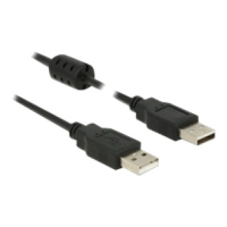 DELOCK Kabel USB 2.0 Typ-A Stecker > USB 2.0 Typ-A Stecker 1,0 m schwarz