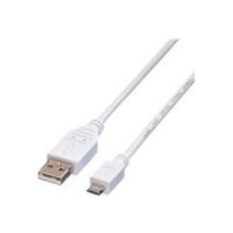 VALUE USB 2.0 Kabel USB A ST - Micro USB B ST 0,15m