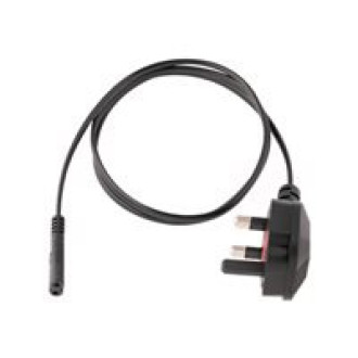 STARTECH.COM 1m Standard Laptop Stromkabel für UK - BS-1363 auf IEC320 C7 Netzkabel