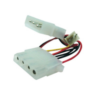ASSMANN Internes Stromkabel 0,30m IDE - IDE + 3pin Lfterstecker