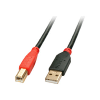 LINDY USB 2.0 Aktivkabel A/B 15m USB 2.0 High Speed bis 480MBit/s