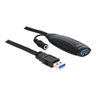DELOCK Kabel USB 3.0 Verlängerung, aktiv 10 m