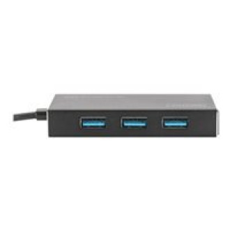 DIGITUS USB 3.0 Hub 4-port Incl. 5V/2A power supply Aluminium Gehause