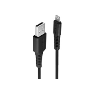 LINDY 0,5m USB Lightning Kabel schwarz
