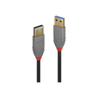 LINDY 2m USB 3.0 Typ A Kabel Anthra Line