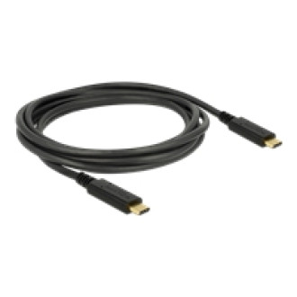 DELOCK USB 3.1 Gen 1 5 Gbps Kabel Type-C zu Type-C 2 m 3 A E-Marker