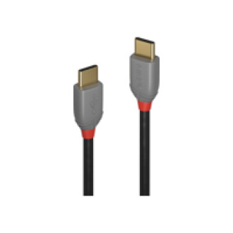 LINDY 2m USB 3.1 Typ C Kabel 3A Anthra Line