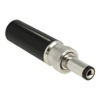 DELOCK Steckverbinder DC 5,5 x 2,5 mm mit Länge 12,0 mm Hohlstecker