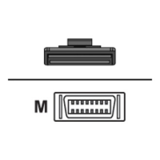 QUANTUM SAS 1.0 Interface Cable SFF-8088-to-SFF-8470 2 m