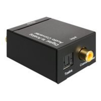DELOCK Digital Audio Konverter zu Analog HD mit Kopfhörerverstärker