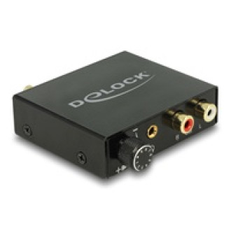DELOCK Digital Audio Konverter zu Analog HD mit Kopfhörerverstärker