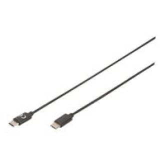 ASSMANN USB-Type-C Lade/Datenkabel Set Type-C zu micro B M/M 1,0m 3er Set 3A high flex Version 2.0 schwarz