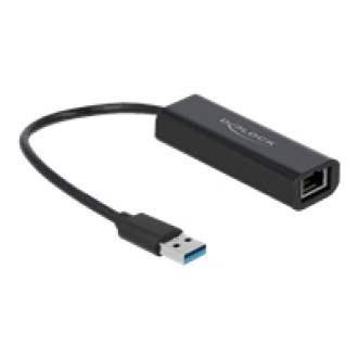 DELOCK Adapter USB Typ-A Stecker zu 2,5 Gigabit LAN