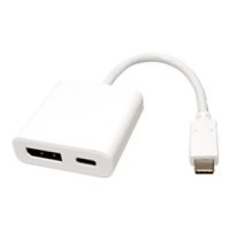 ROLINE Display Adapter USB Typ C - DisplayPort v1.2 + PD