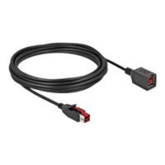 DELOCK PoweredUSB Verlängerungskabel 24V 5m