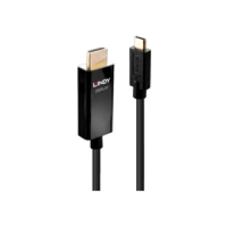 LINDY 3m USB Typ C an HDMI 4K60 Adapterkabel mit HDR