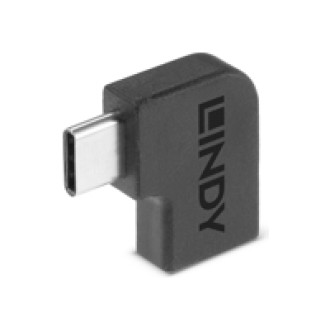 LINDY USB 3.2 Adapter Typ C an C 90 a USB Typ C Kupplung an C Stecker