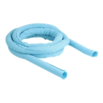DELOCK Gewebeschlauch selbstschliessend hitzebeständig 2 m x 19 mm blau