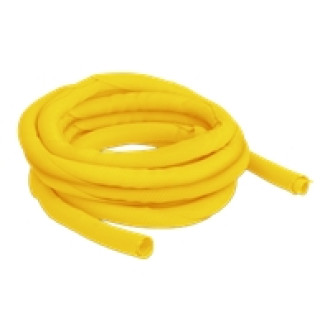 DELOCK Gewebeschlauch selbstschliessend hitzebeständig 5 m x 10 mm gelb
