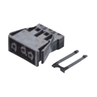 BACHMANN Einbaukupplung GST18/3 schwarz